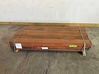 Vermelho hardhouten beschoeiingsplank 200x15x2 cm (50x)