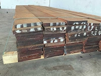 Vermelho hardhouten beschoeiingsplank 200x15x2 cm (50x) - afbeelding 3 van  5