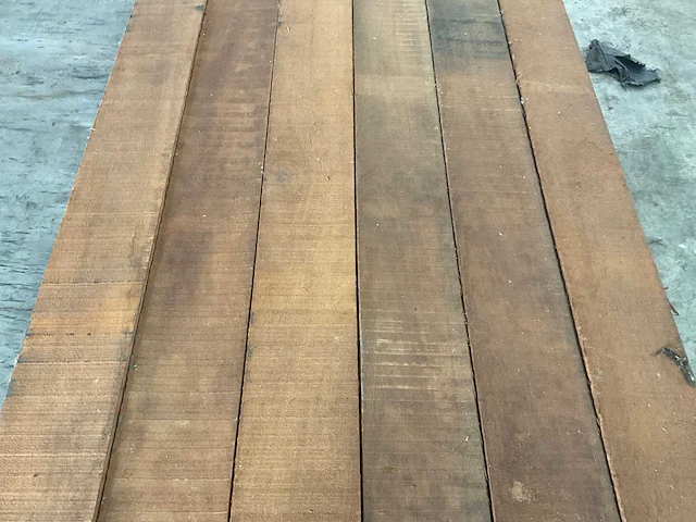 Vermelho hardhouten beschoeiingsplank 200x15x2 cm (50x) - afbeelding 4 van  5