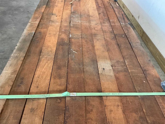 Vermelho hardhouten beschoeiingsplank 350x10x2 cm (50x) - afbeelding 3 van  6