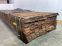 Vermelho hardhouten beschoeiingsplank 500x10x2 cm (29x) - afbeelding 2 van  7