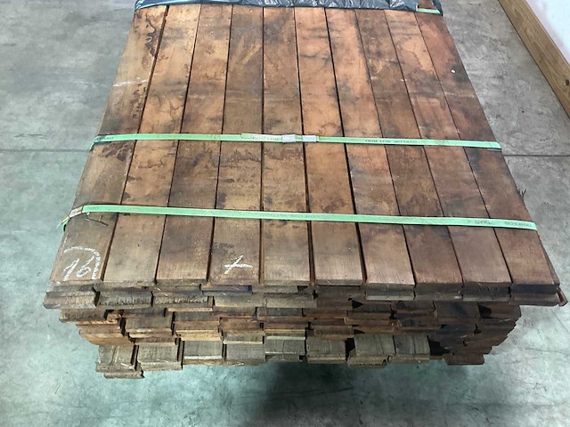 Vermelho hardhouten beschoeiingsplank 500x10x2 cm (29x) - afbeelding 3 van  7