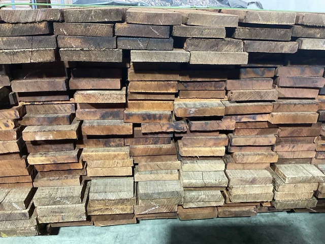 Vermelho hardhouten beschoeiingsplank 500x10x2 cm (30x) - afbeelding 4 van  7