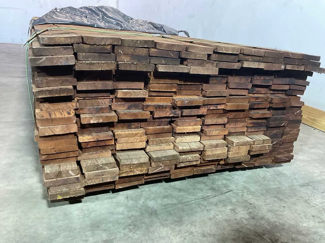 Vermelho hardhouten beschoeiingsplank 500x10x2 cm (30x) - afbeelding 5 van  7