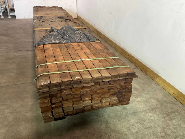 Vermelho hardhouten beschoeiingsplank 500x10x2 cm (30x) - afbeelding 6 van  7