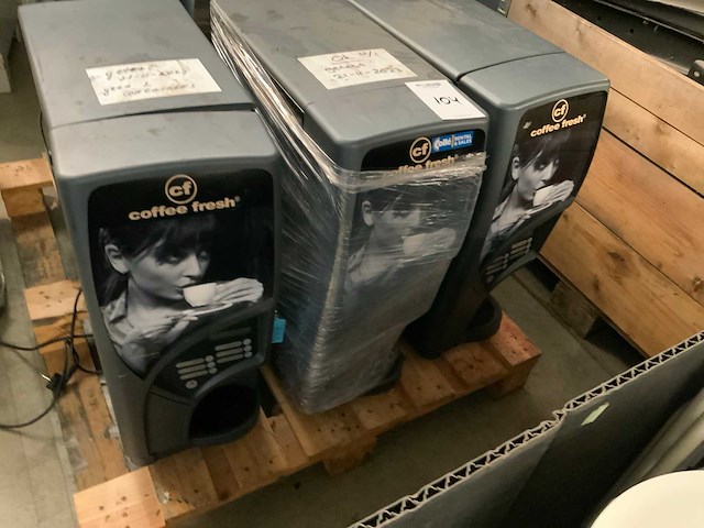 Veromatic coffee fresh warme drankenautomaat (3x) - afbeelding 2 van  6