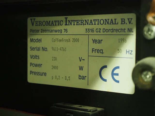 Veromatic international b.v. - afbeelding 2 van  10