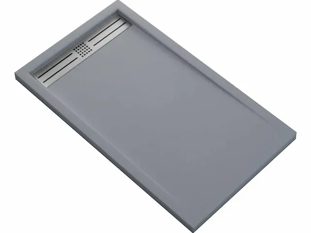 Veroni 140x90 cm elite flat composietsteen douchebak - afbeelding 2 van  7