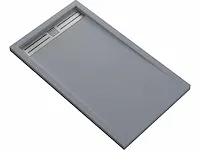 Veroni 140x90 cm elite flat composietsteen douchebak - afbeelding 2 van  7