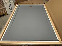 Veroni 140x90 cm elite flat composietsteen douchebak - afbeelding 6 van  7