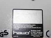 Verpakkingsmachine / inpakapparaat hawo hp630k. - afbeelding 3 van  4