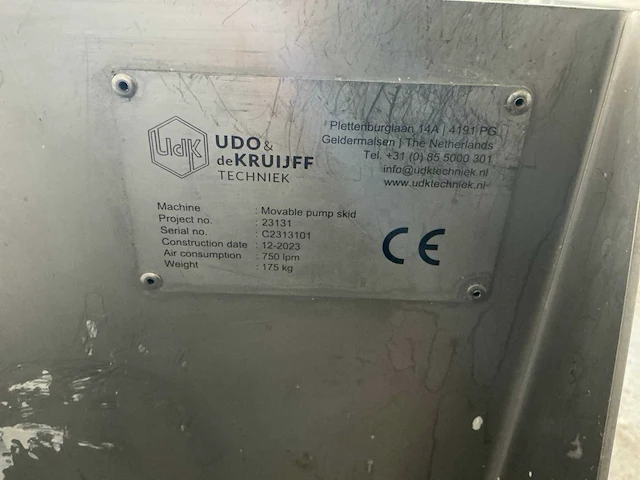 Verplaatsbare pomp skid - afbeelding 14 van  21