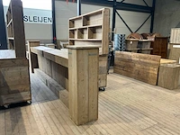 Verplaatsbare steigerhouten bar - afbeelding 1 van  13