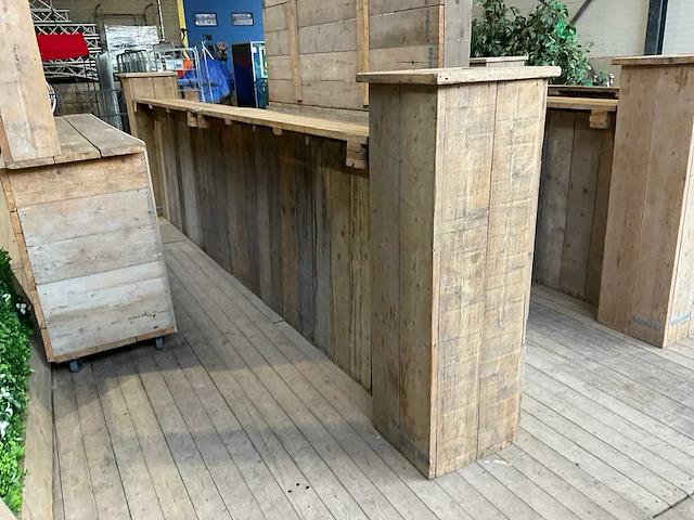 Verplaatsbare steigerhouten bar - afbeelding 8 van  13