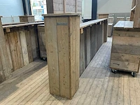 Verplaatsbare steigerhouten bar - afbeelding 9 van  13