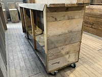 Verplaatsbare steigerhouten bar - afbeelding 12 van  13