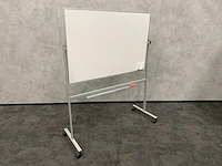Verrijdbaar dubbelzijdig whiteboard - afbeelding 1 van  7