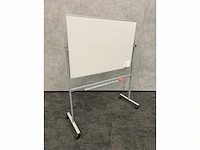 Verrijdbaar dubbelzijdig whiteboard - afbeelding 3 van  7