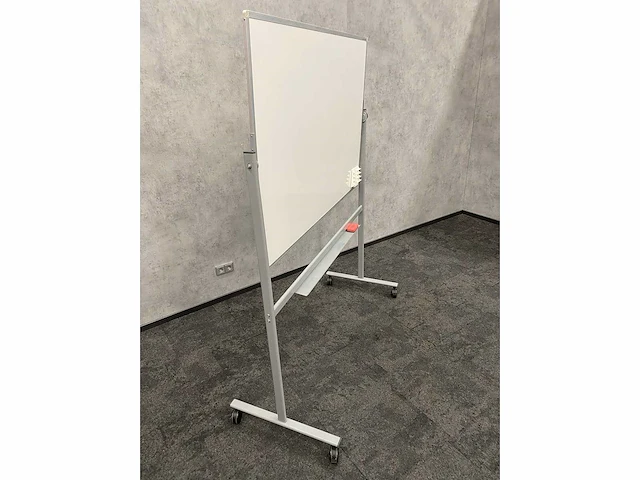 Verrijdbaar dubbelzijdig whiteboard - afbeelding 7 van  7