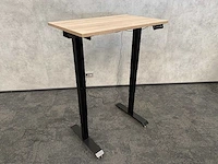 Verrijdbaar elektrisch zit-sta bureau 100x60 - afbeelding 10 van  12