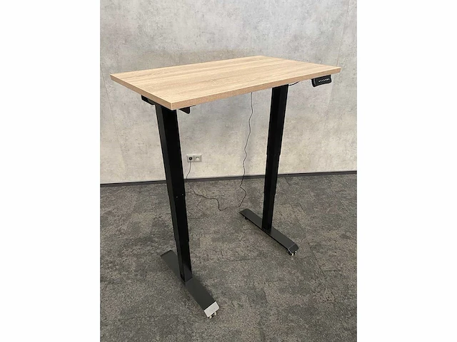 Verrijdbaar elektrisch zit-sta bureau 100x60 - afbeelding 2 van  12