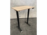 Verrijdbaar elektrisch zit-sta bureau 100x60 - afbeelding 2 van  12
