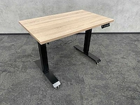 Verrijdbaar elektrisch zit-sta bureau 100x60 - afbeelding 6 van  12