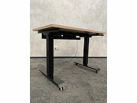 Verrijdbaar elektrisch zit-sta bureau 100x60 - afbeelding 9 van  12