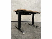 Verrijdbaar elektrisch zit-sta bureau 100x60 - afbeelding 8 van  12