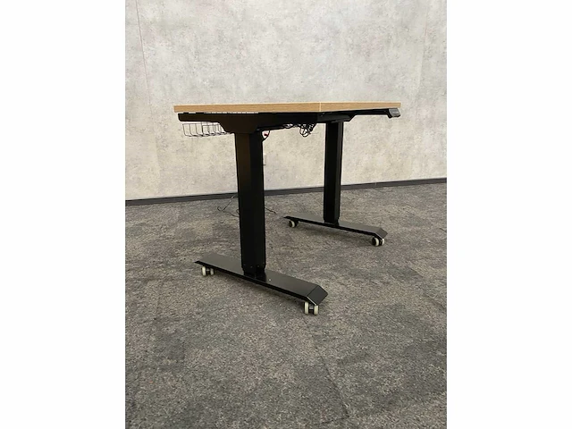 Verrijdbaar elektrisch zit-sta bureau 80x60 - afbeelding 7 van  13