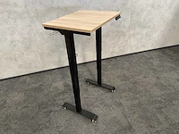 Verrijdbaar elektrisch zit-sta bureau 80x60 - afbeelding 12 van  13