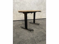 Verrijdbaar elektrisch zit-sta bureau 80x60 - afbeelding 7 van  13