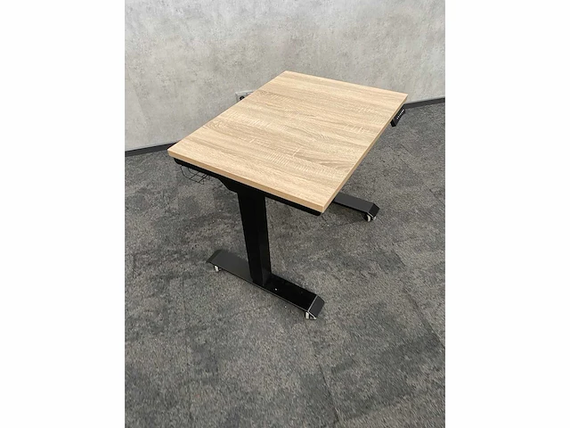 Verrijdbaar elektrisch zit-sta bureau 80x60 - afbeelding 8 van  13