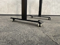 Verrijdbaar elektrisch zit-sta bureau 80x60 - afbeelding 4 van  13