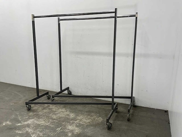 Verrijdbaar kledingrek (2x) - afbeelding 3 van  3