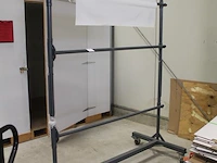 Verrijdbaar rollenstatief met drie posities met breedte 175 cm. - afbeelding 2 van  4