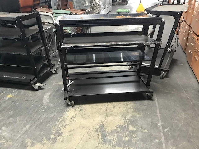 Verrijdbaar winkeldisplay (3x) - afbeelding 5 van  6