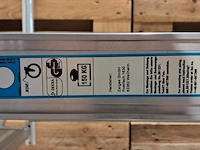 Verrijdbare 5-treeds bordestrap, zarges, 41983, tweezijdig oploopbaar - afbeelding 7 van  7