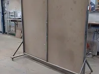 Verrijdbare afscheiding/prikbord - afbeelding 2 van  4