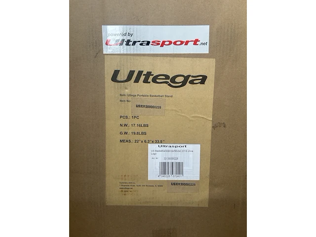 Verrijdbare basketbal standaard ultrasport - afbeelding 4 van  5