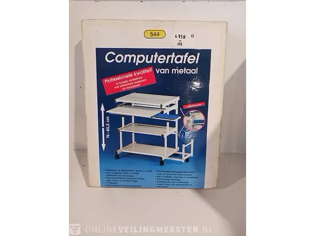 Verrijdbare computertafel - afbeelding 1 van  5