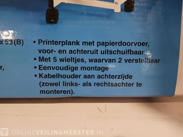 Verrijdbare computertafel - afbeelding 4 van  5