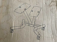Verrijdbare dumbbell standaard (2x) - afbeelding 1 van  2