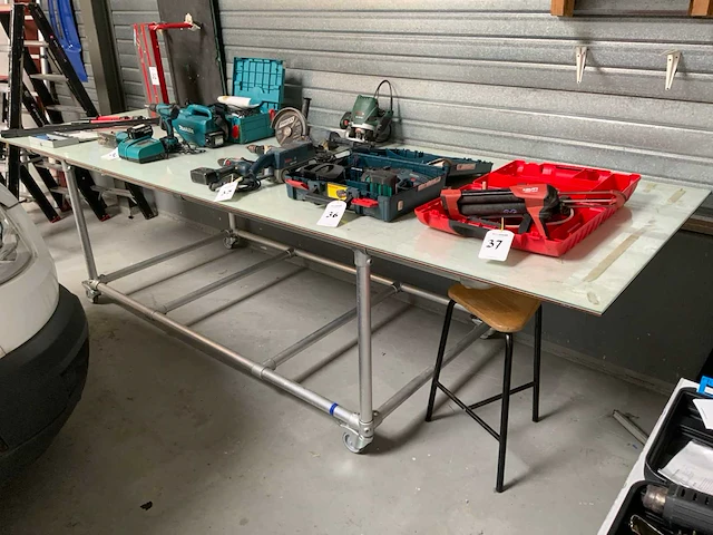 Verrijdbare foliesnijtafel - afbeelding 1 van  3