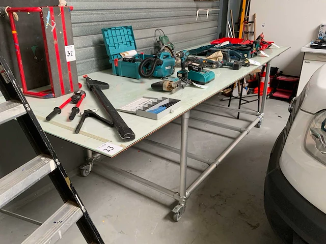 Verrijdbare foliesnijtafel - afbeelding 2 van  3