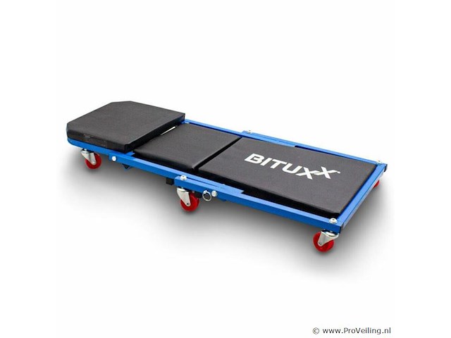 Verrijdbare garage ligbed / ligmat 2 standen - afbeelding 2 van  9