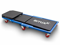 Verrijdbare garage ligbed / ligmat 2 standen - afbeelding 2 van  9