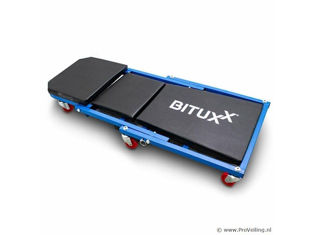 Verrijdbare garage ligbed / ligmat 2 standen - afbeelding 3 van  9