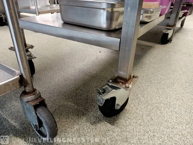 Verrijdbare horeca werktafel - afbeelding 3 van  4