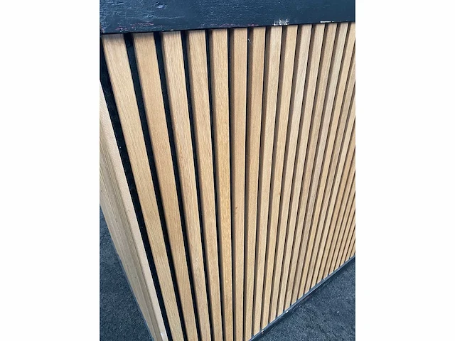 Verrijdbare houten bar 346cm. - afbeelding 4 van  18